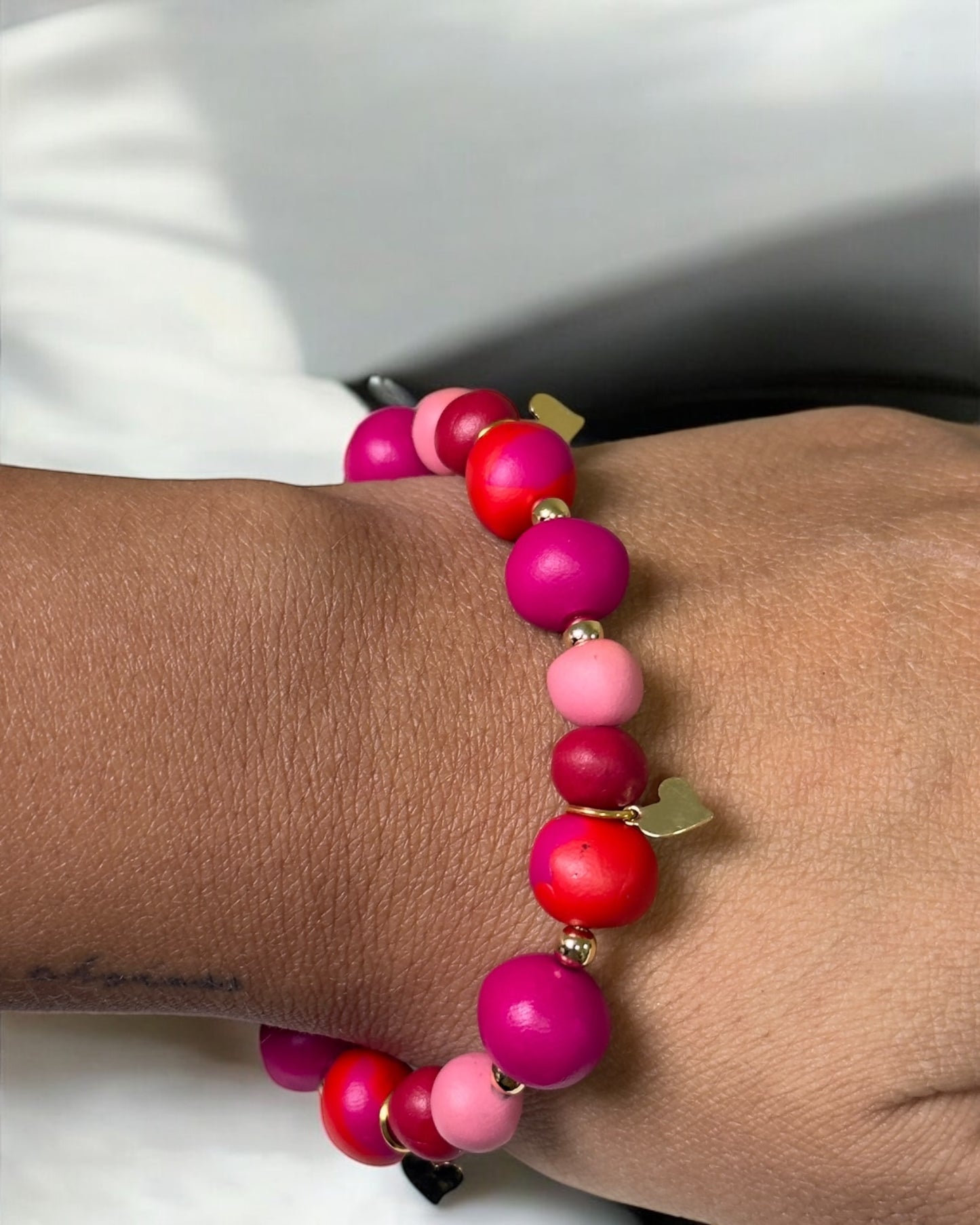 Pulsera | Red & Gold
