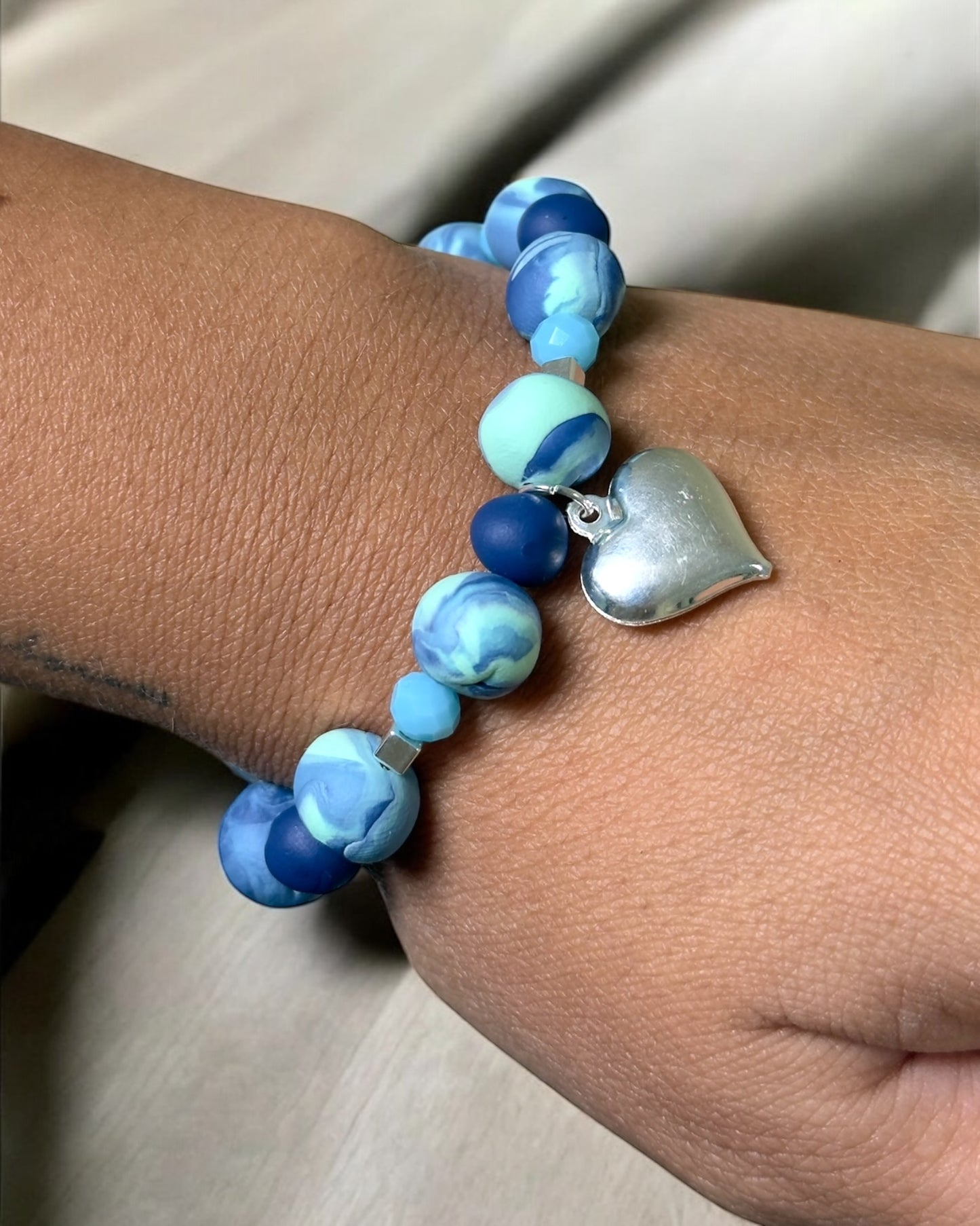 Pulsera | Blue & Silver