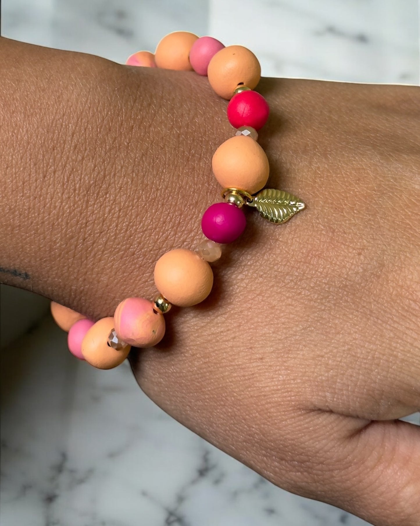 Pulsera | Pink & Orange