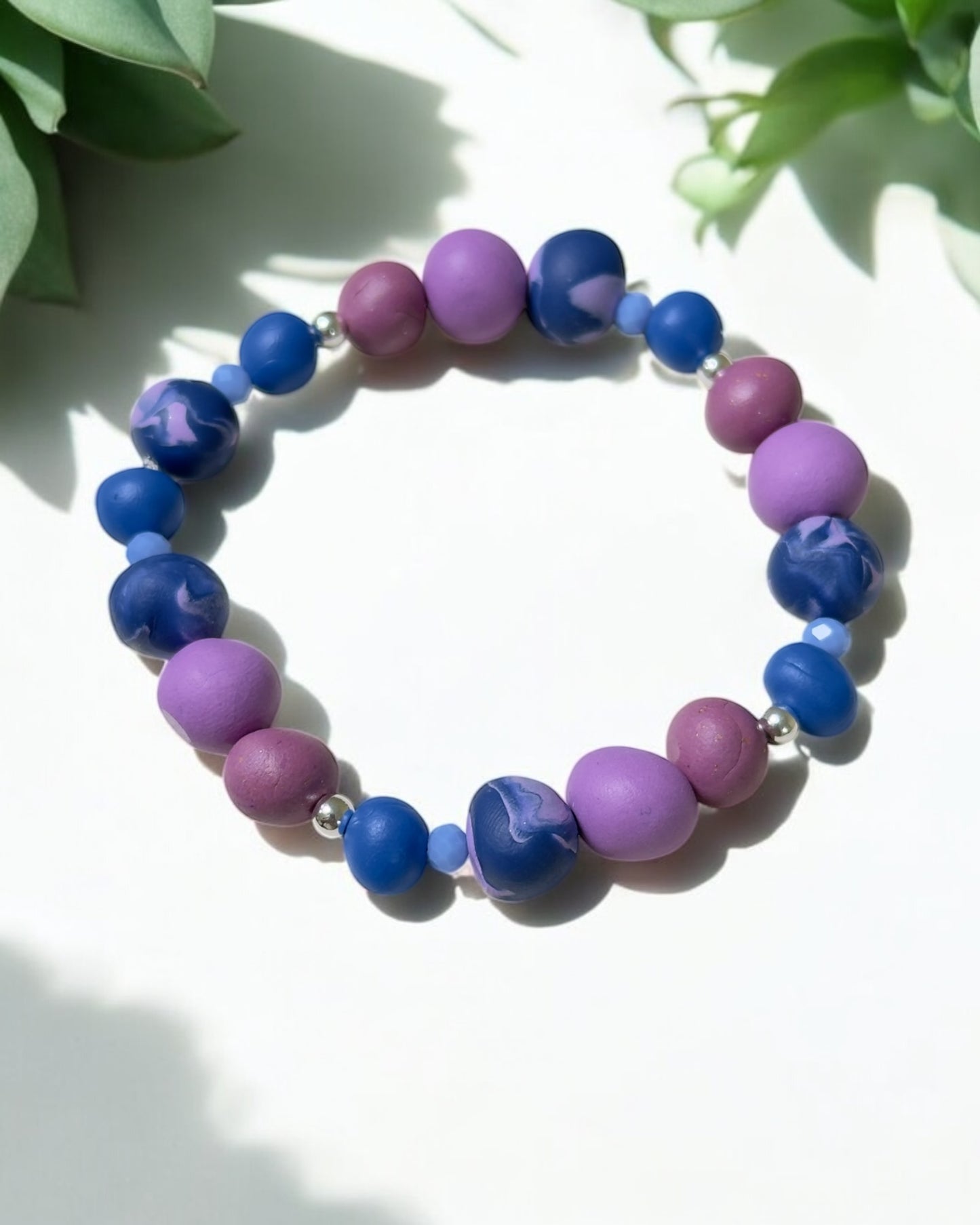 Pulsera | Purple & Silver