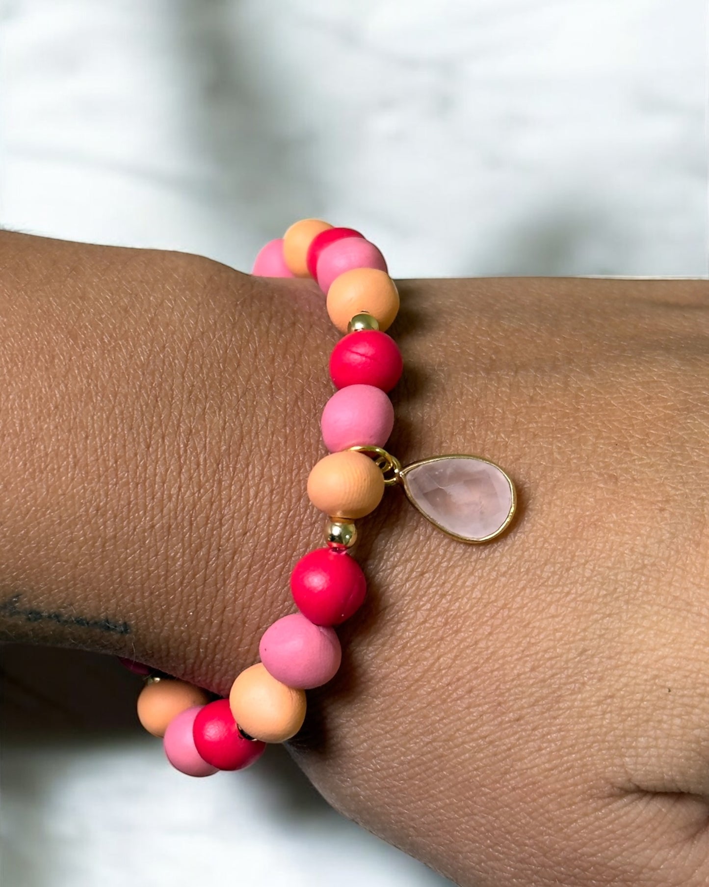 Pulsera | Pink & Soft Orange