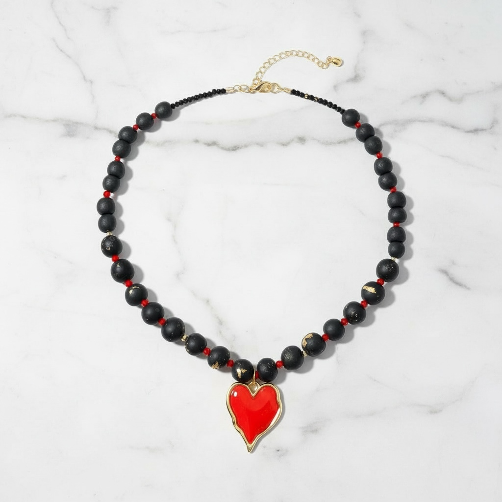 Collar | Black & Red