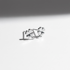 Mini trebol | Plata