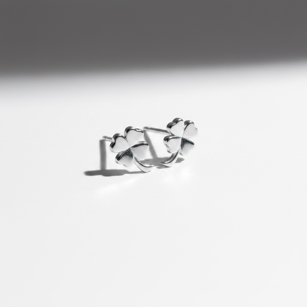 Mini trebol | Plata