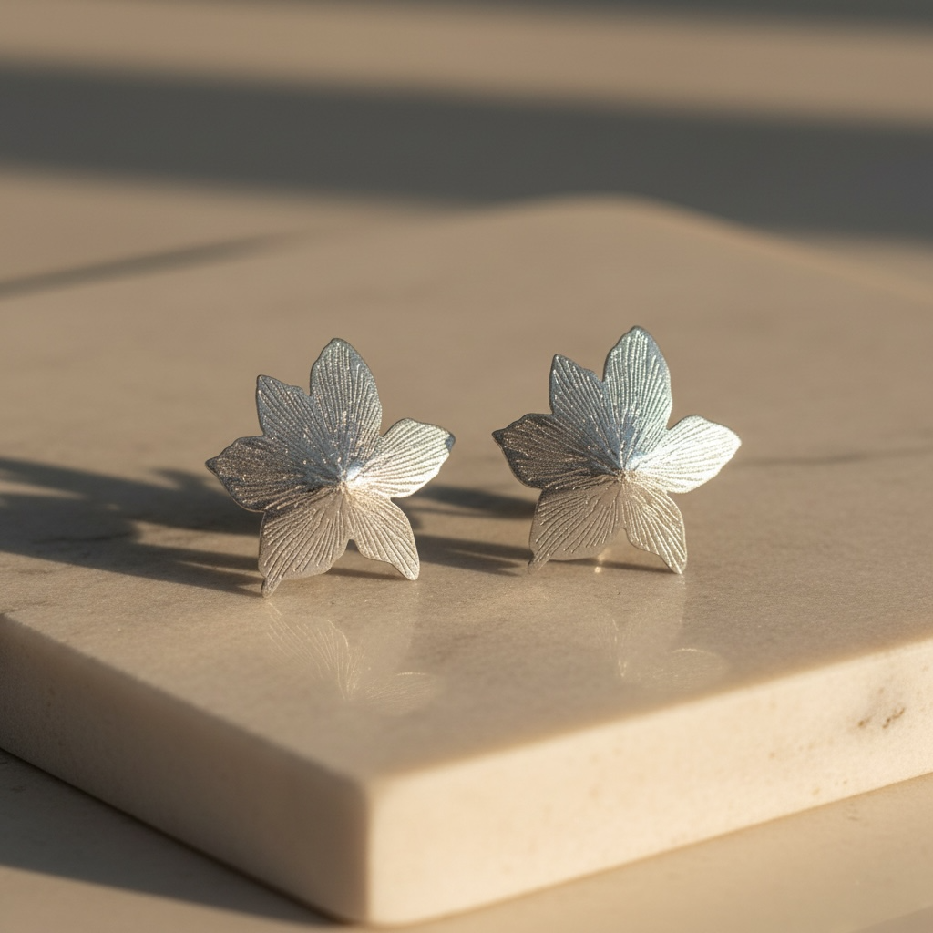 Flor Irregular | Plata