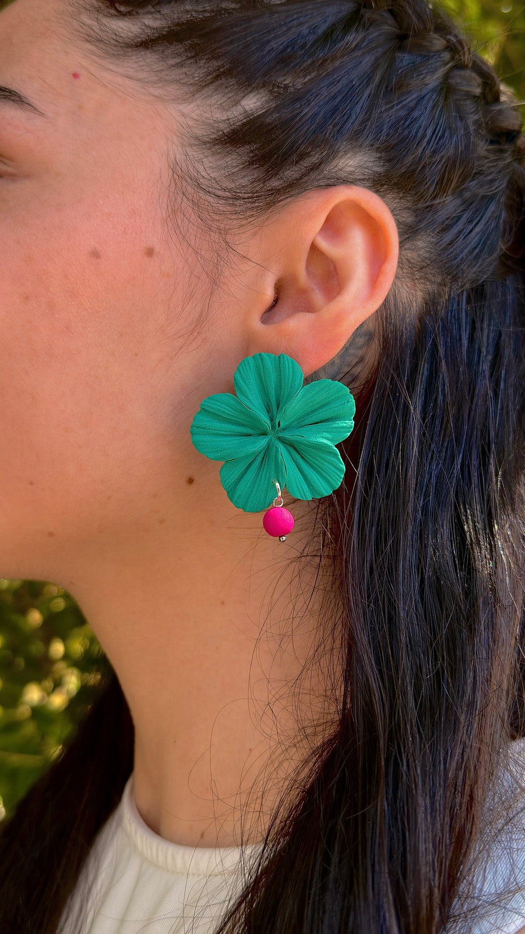 Clari | Green & Pink