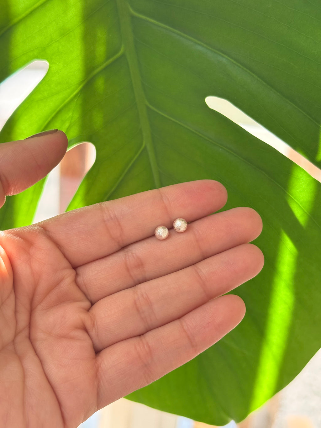 Bolitas satinadas | Plata