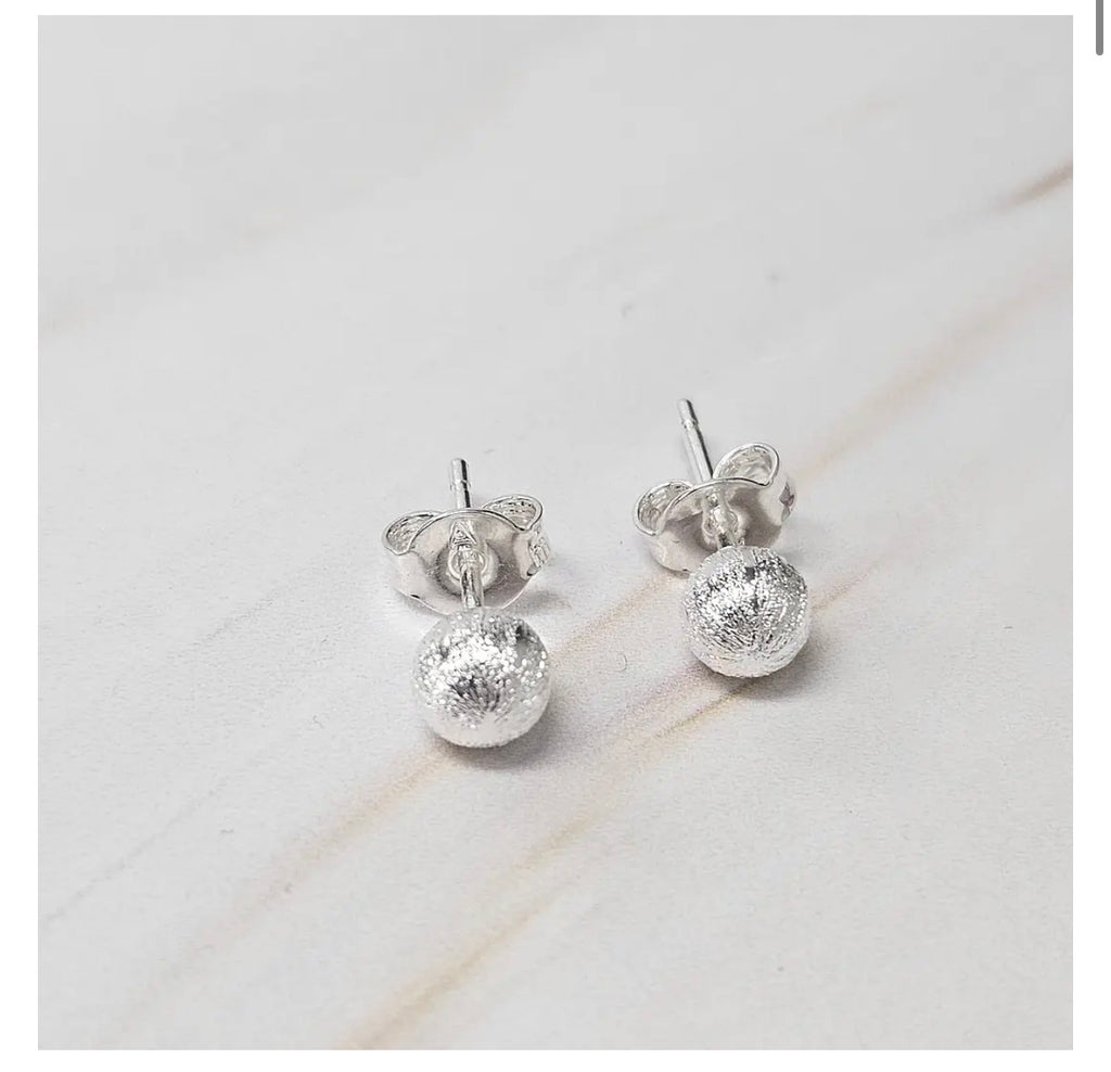 Bolitas satinadas | Plata