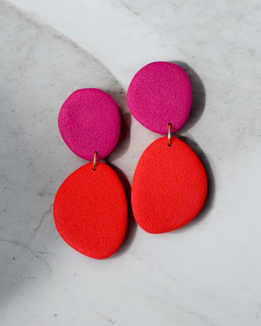 Mid Trini | Red & Pink