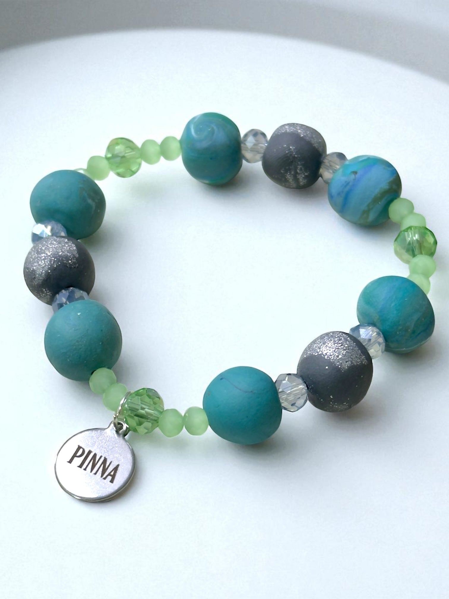 Pulsera | Green stones