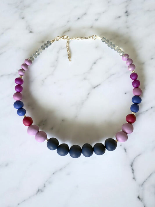 Collar | Blue & Purple