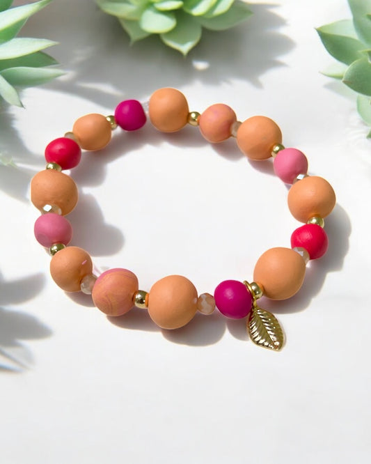 Pulsera | Pink & Orange
