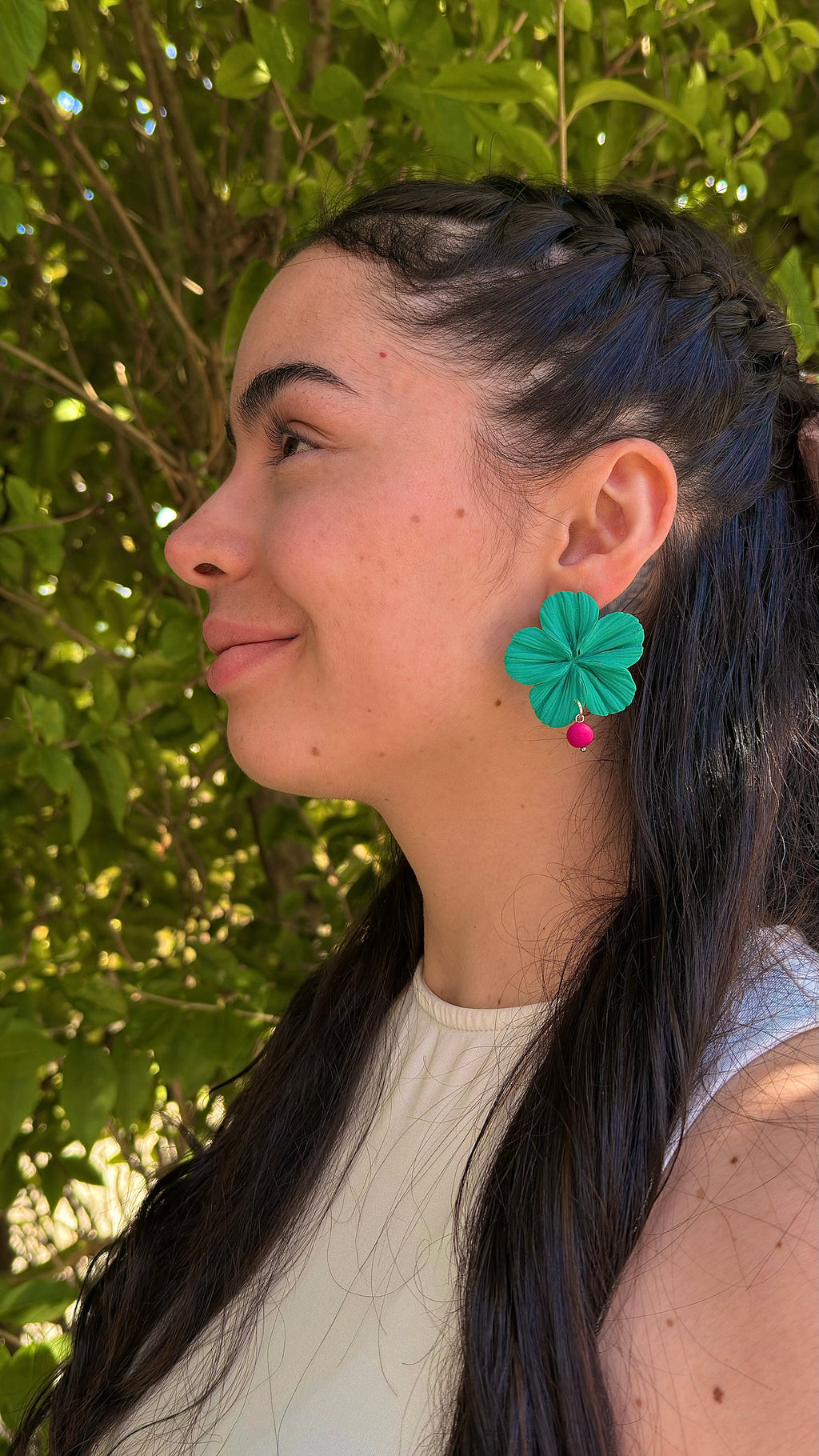 Clari | Green & Pink