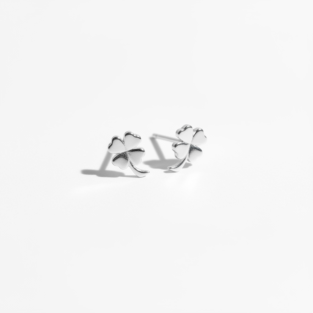 Mini trebol | Plata