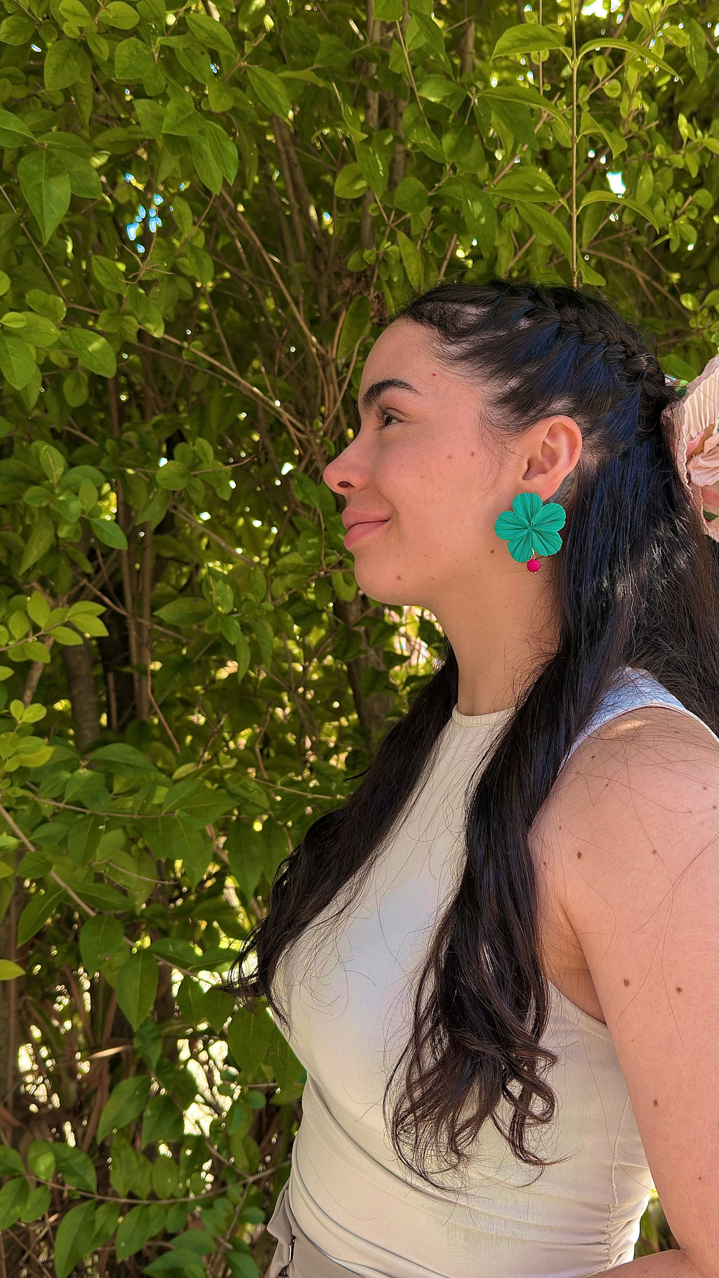 Clari | Green & Pink