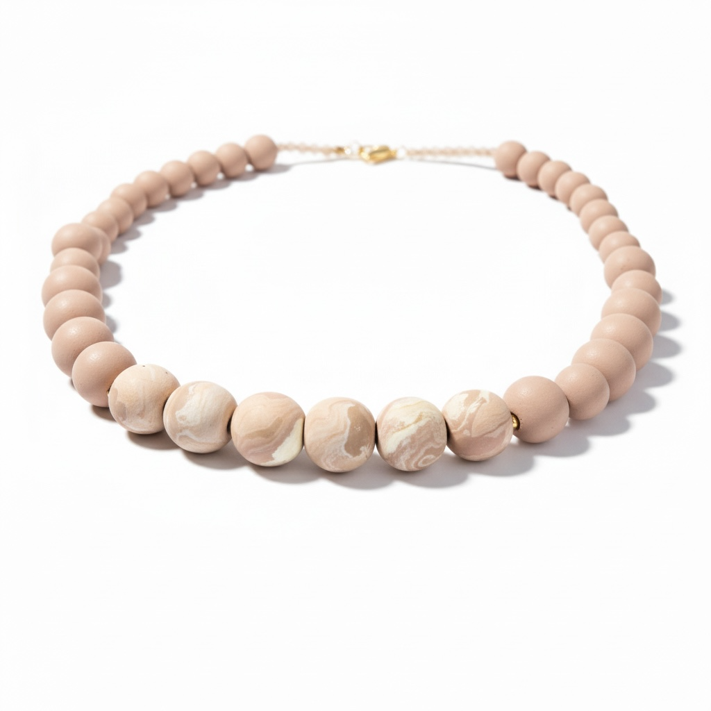 Collar | Beige Marble