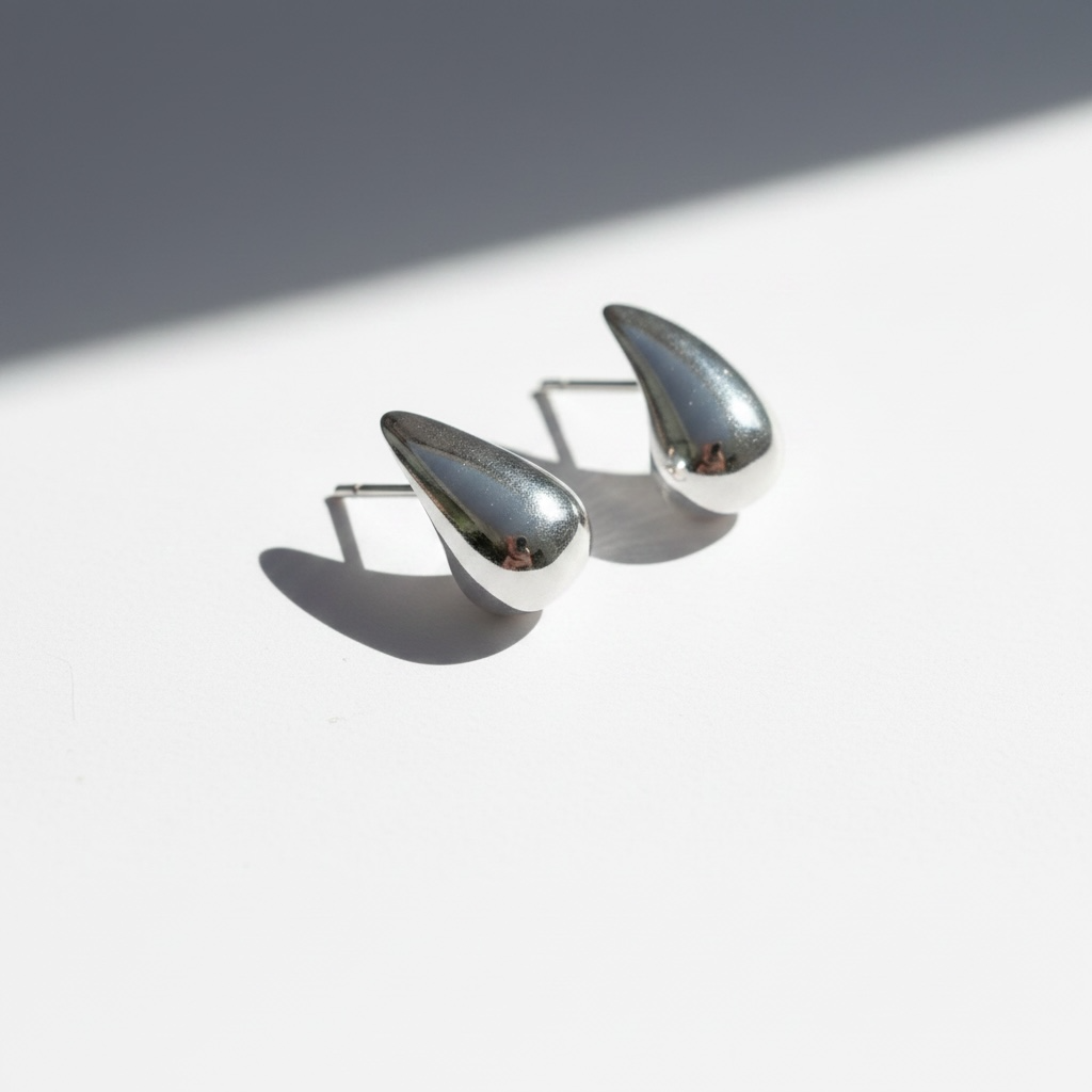 Aros Gota | Plata