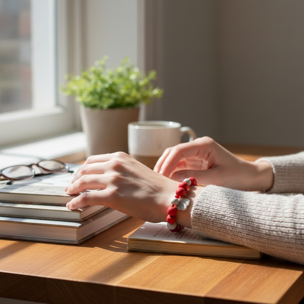 Pulsera | Red & White