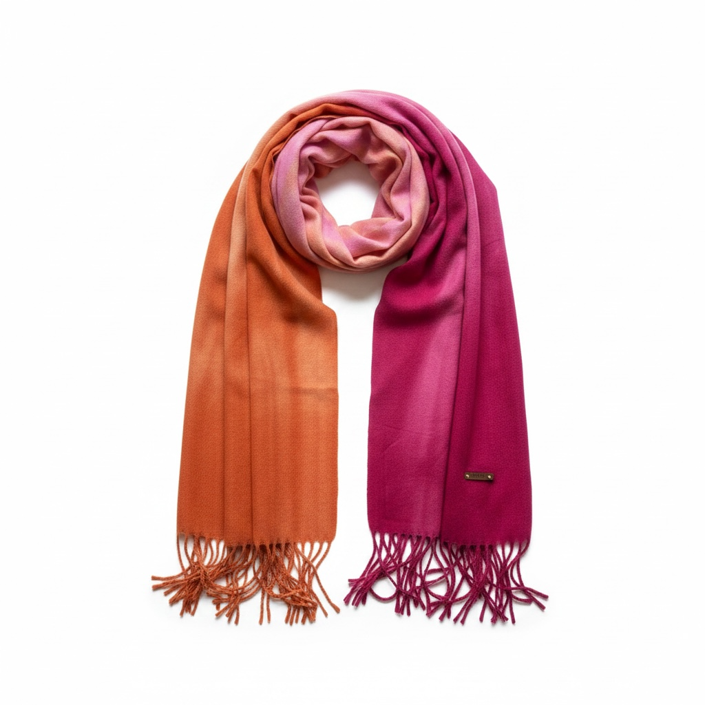 Bufanda | Rosa naranja