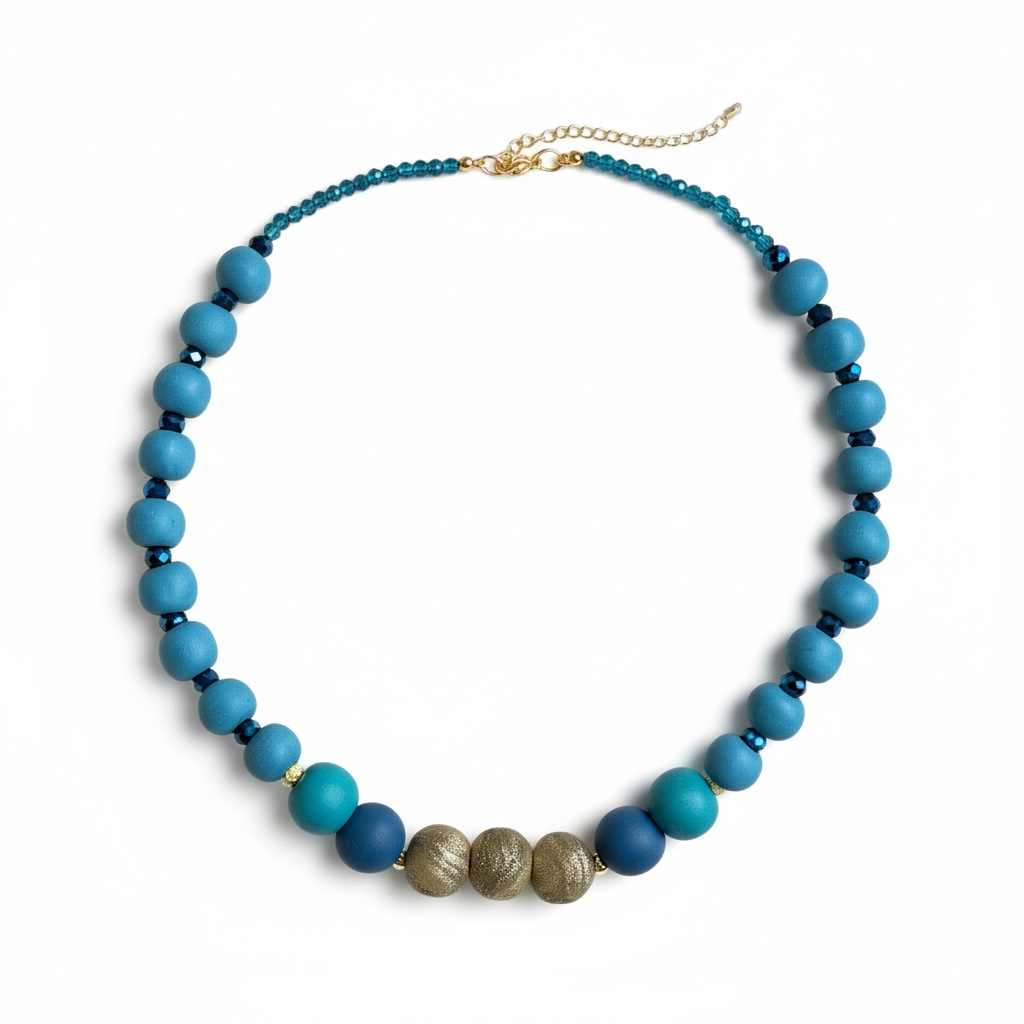Collar | Blue Golden