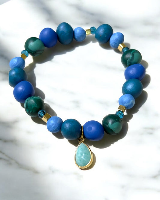 Pulsera | Blue & Green