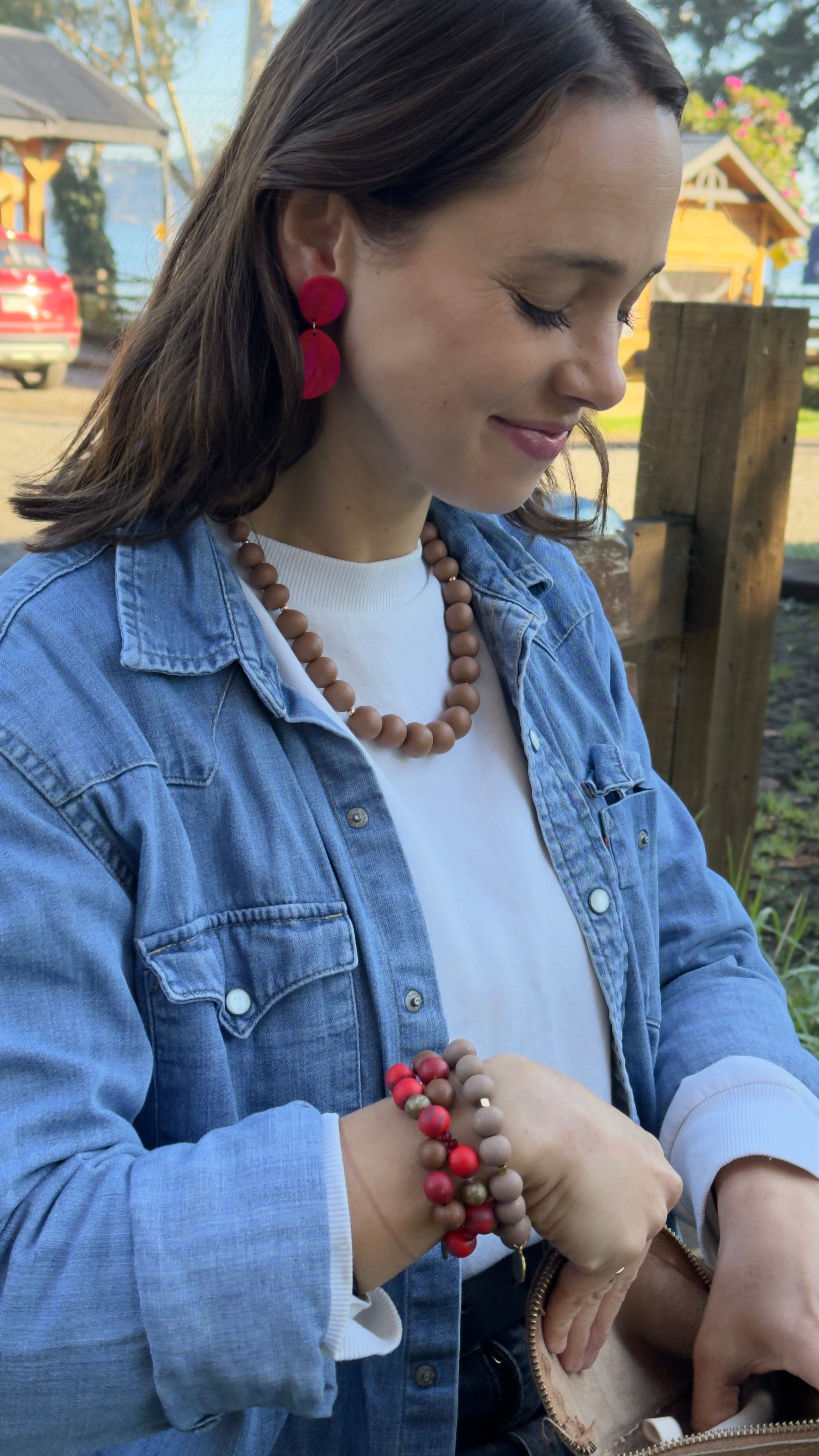 Pulsera | Brownie Red