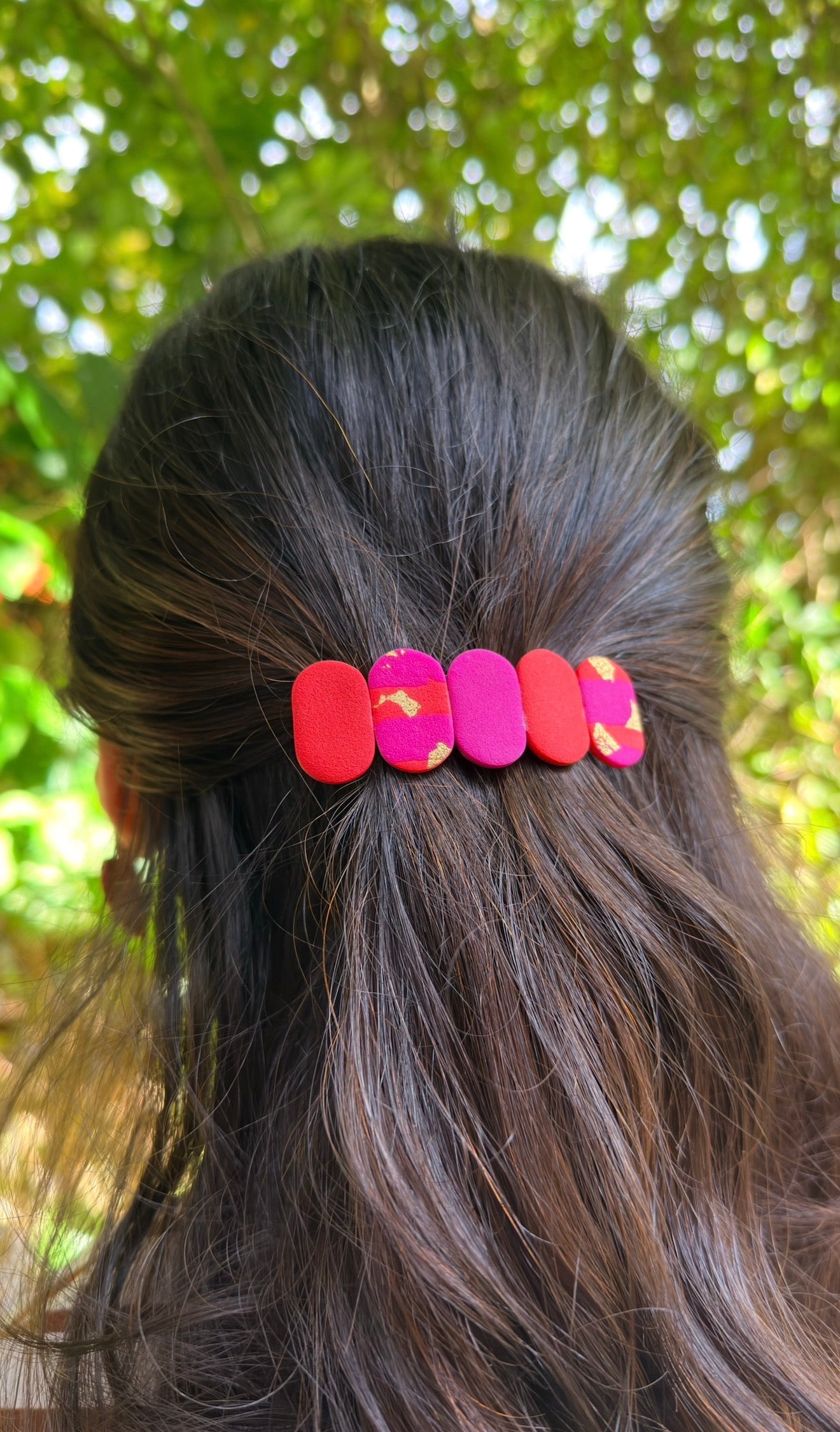 Hairclip | Fucsia Red