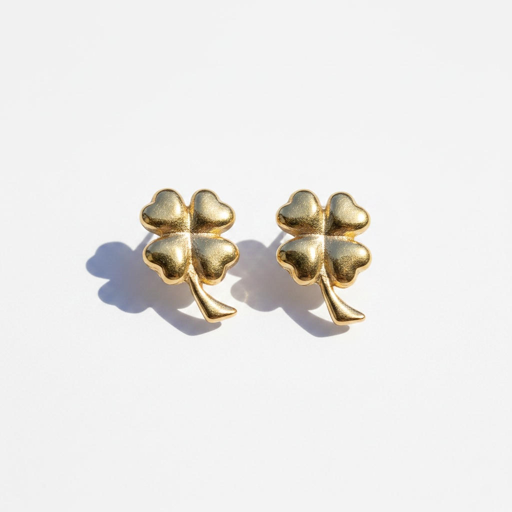 Mini trebol | Oro