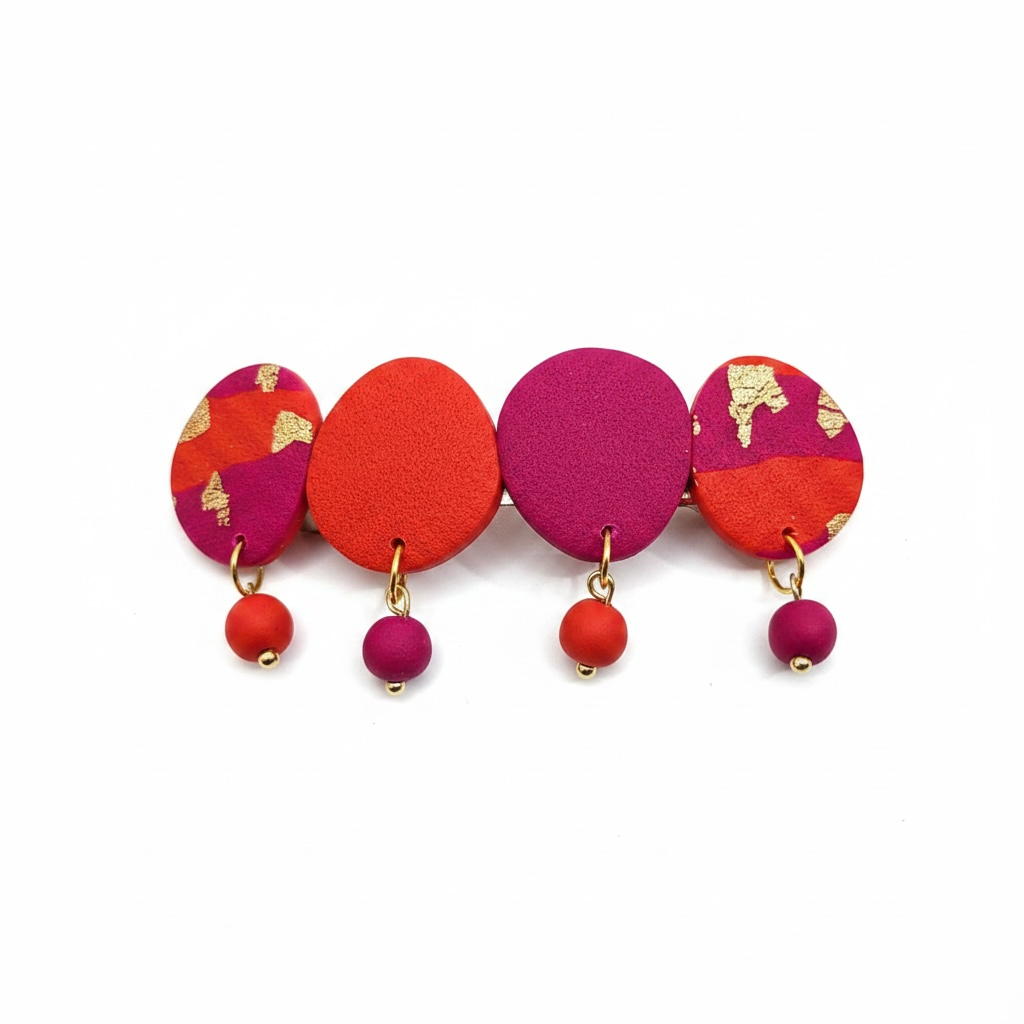 Hairclip | Fucsia Colors