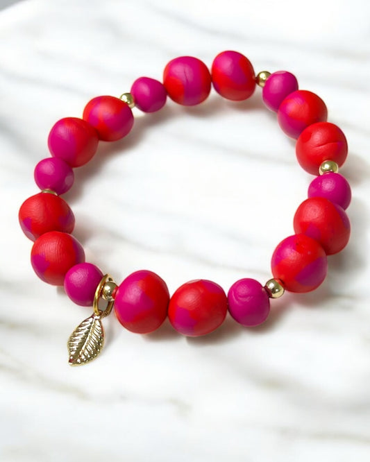 Pulsera | Red & Pink
