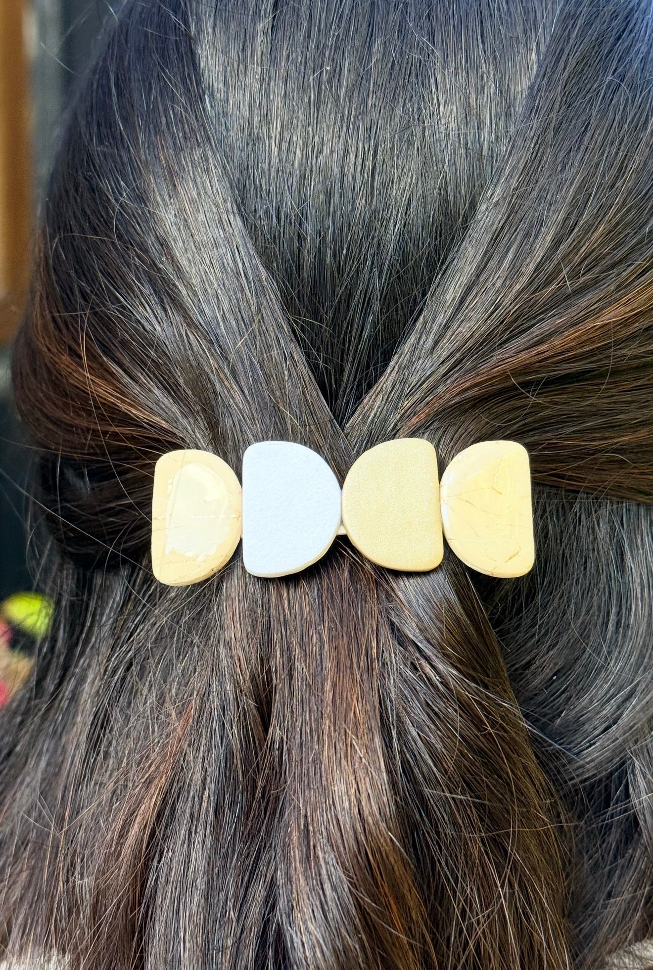 Hairclip | Beige Moon