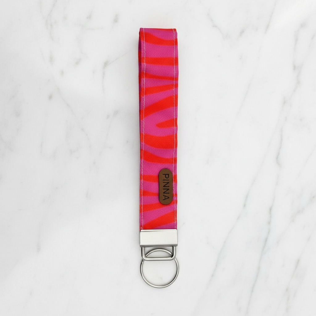 Llavero Fucsia Print