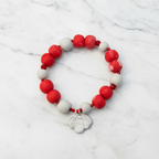 Pulsera | Red & White