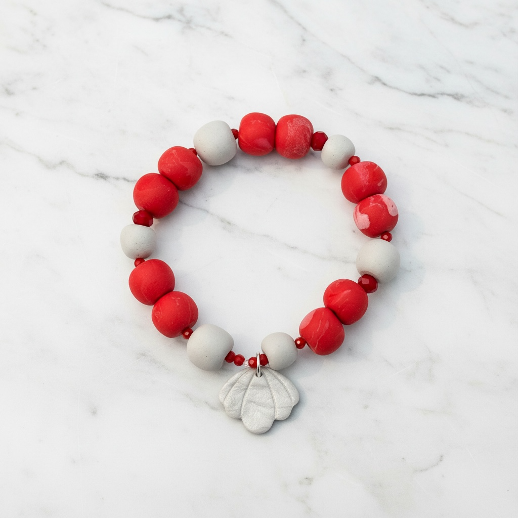Pulsera | Red & White