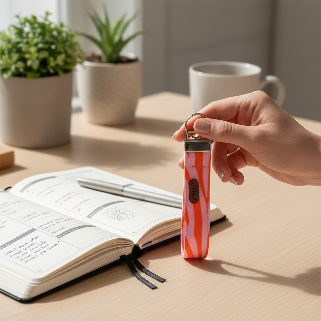 Llavero Orange Print