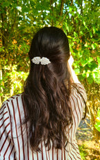 Hairclip | White Pearl