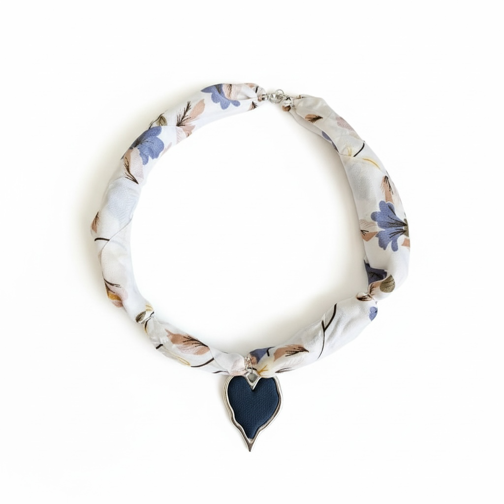 Collar | White & Blue
