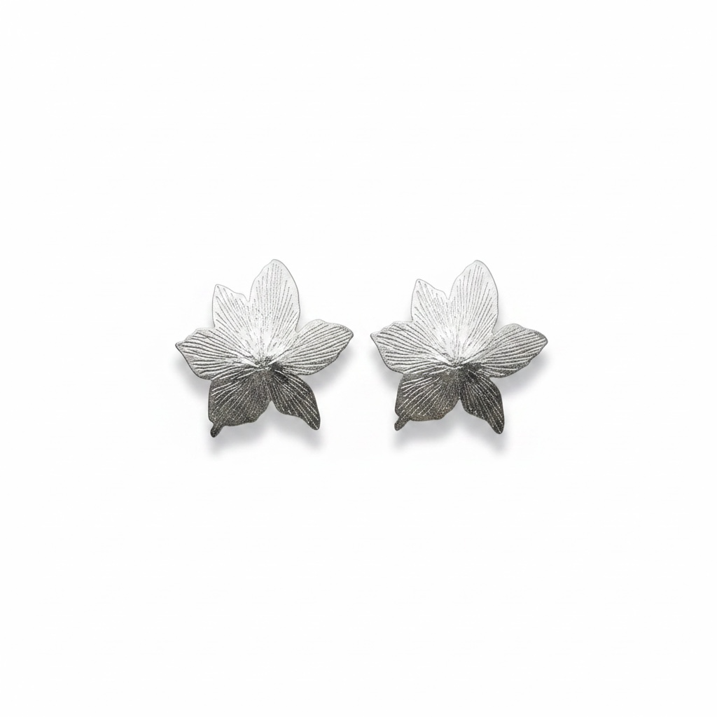 Flor Irregular | Plata