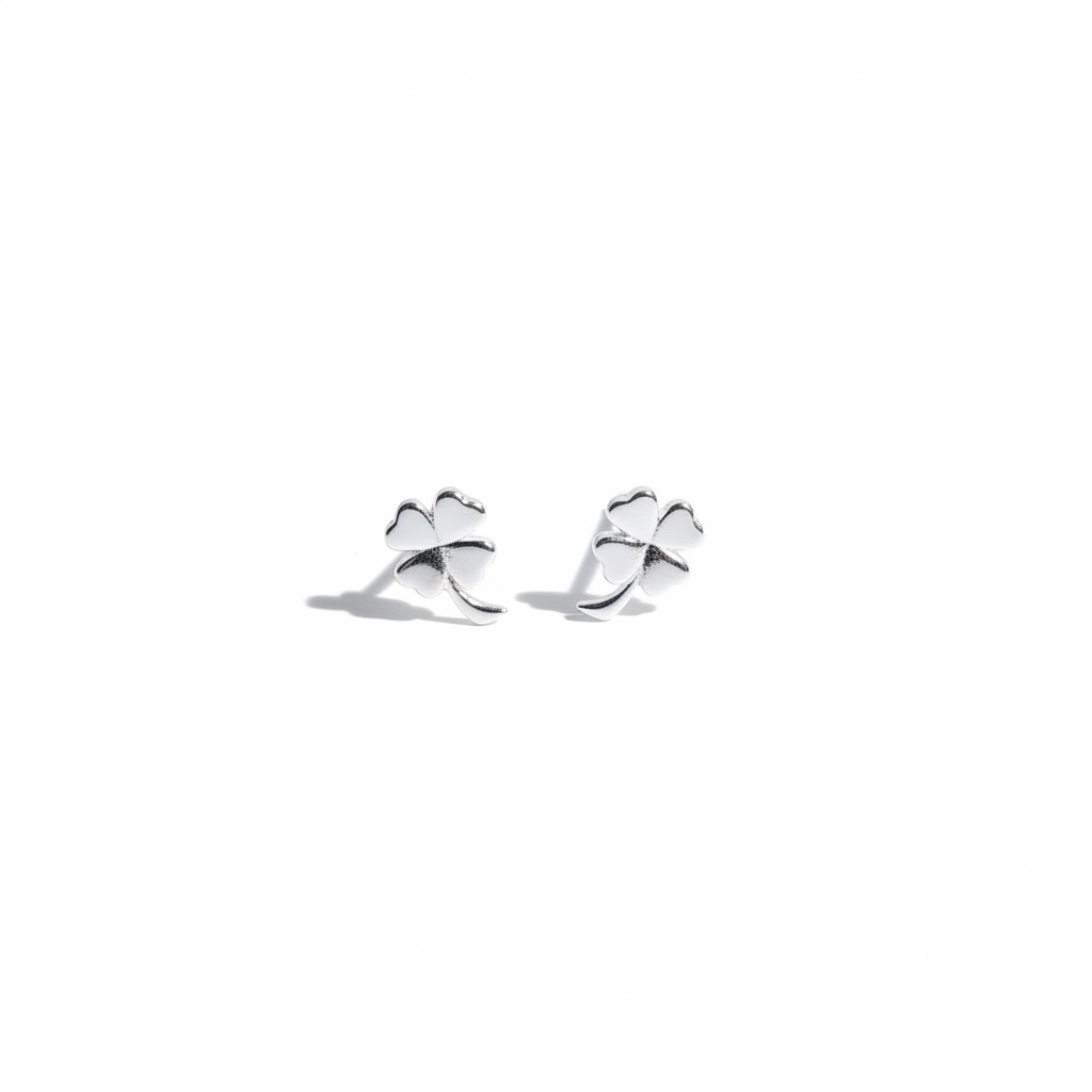 Mini trebol | Plata