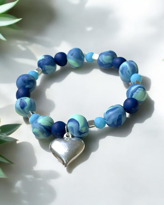 Pulsera | Blue & Silver