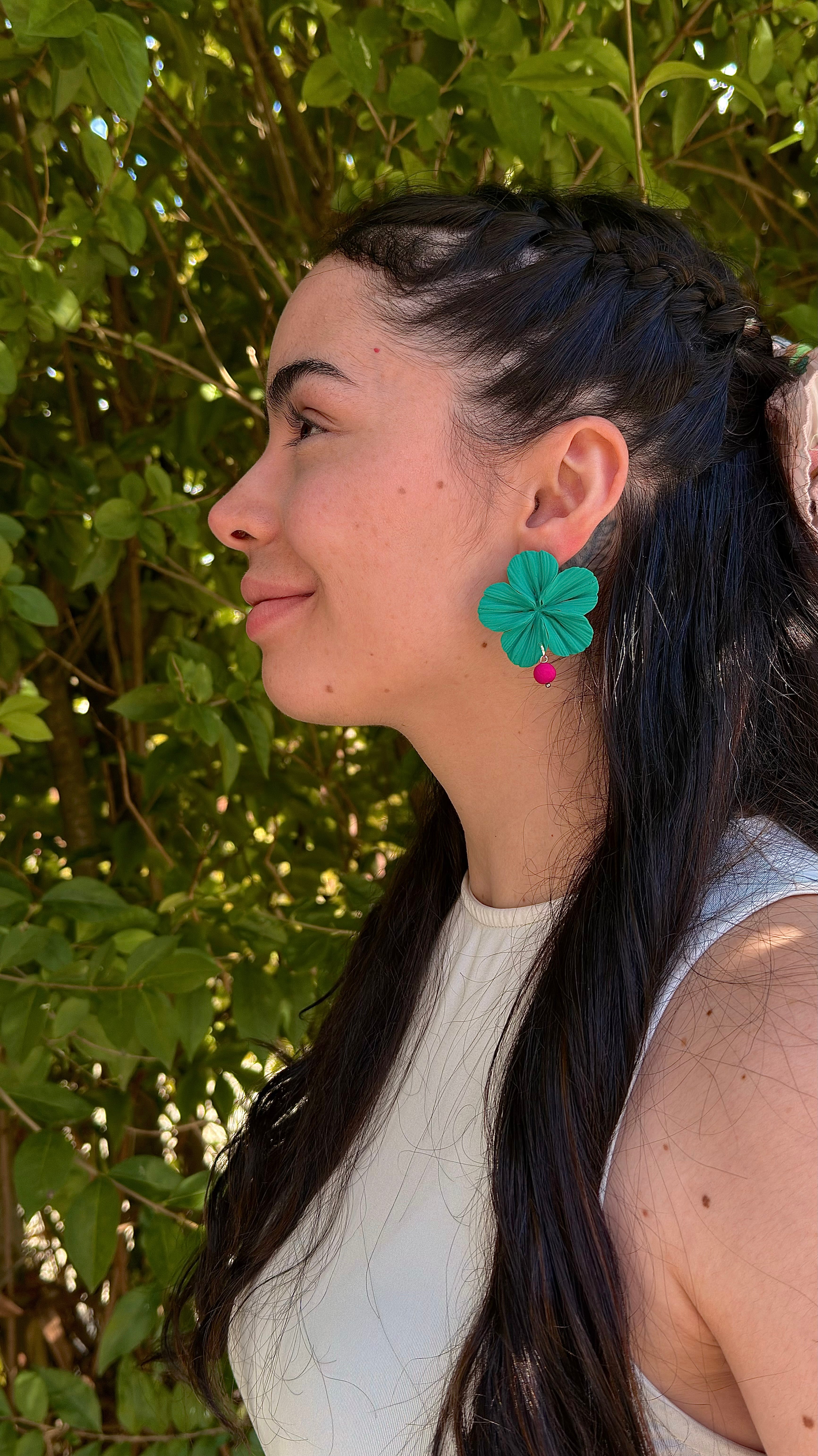 Clari | Green & Pink