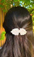Hairclip | White Pearl