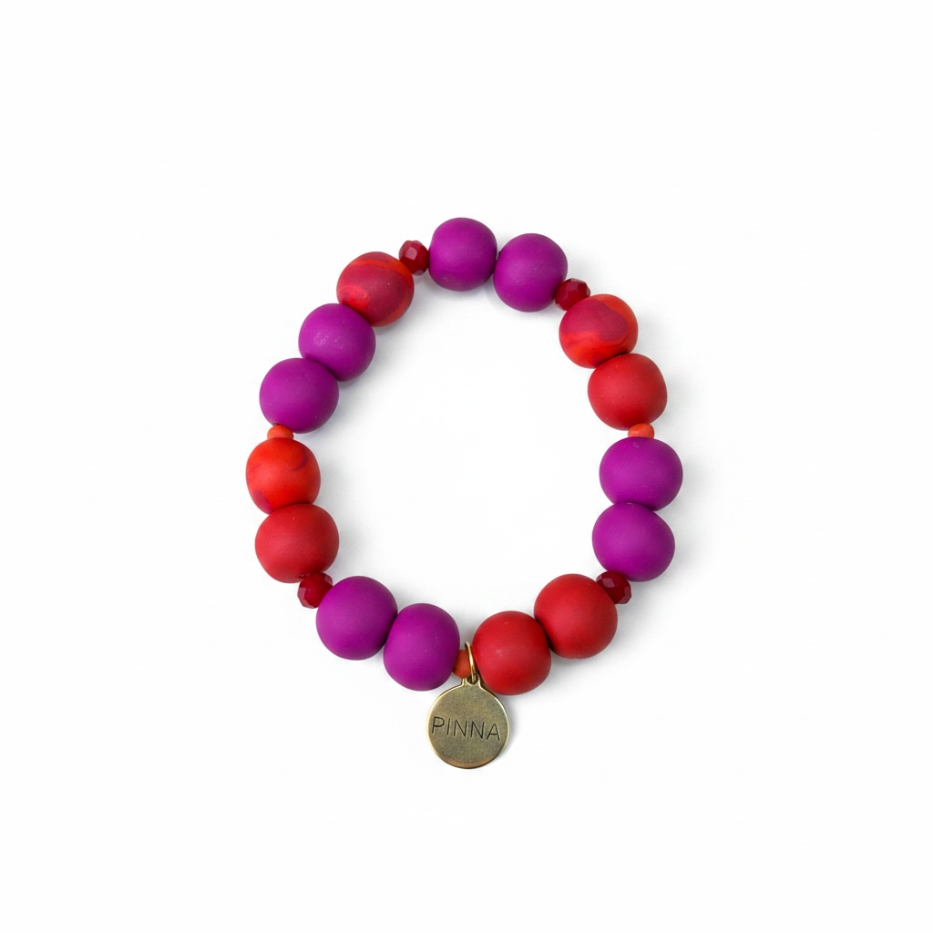 Pulsera | Fucsia Red