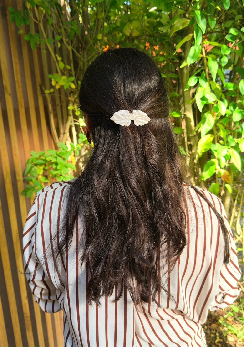 Hairclip | White Pearl
