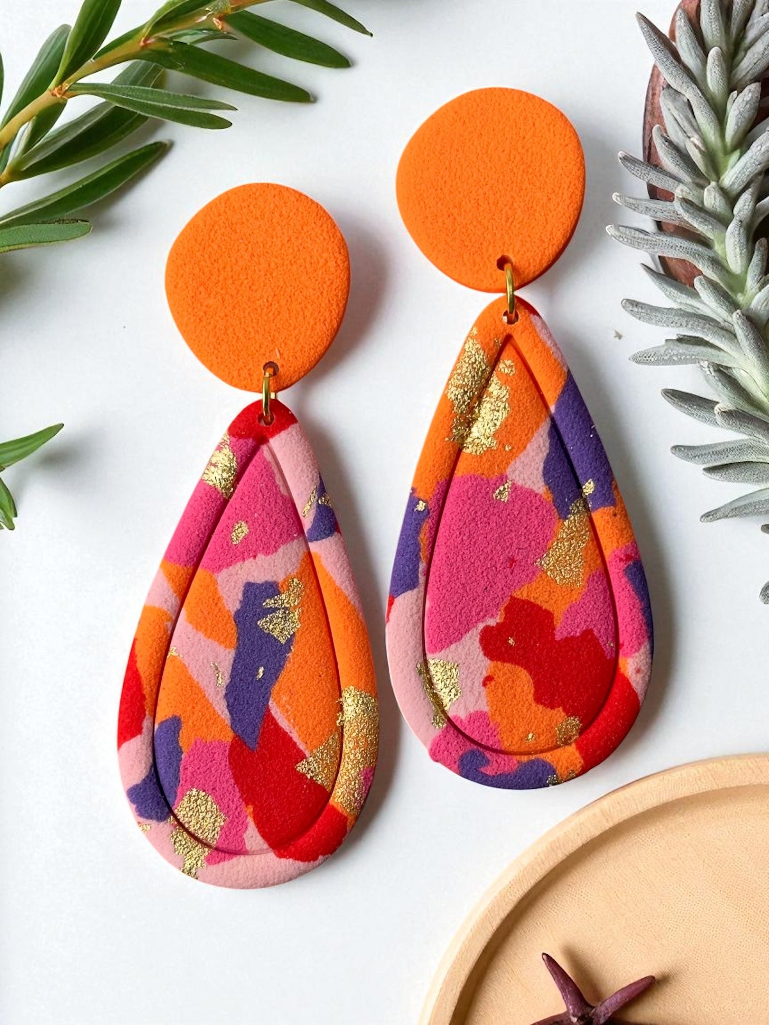 Elena | Orange Gold