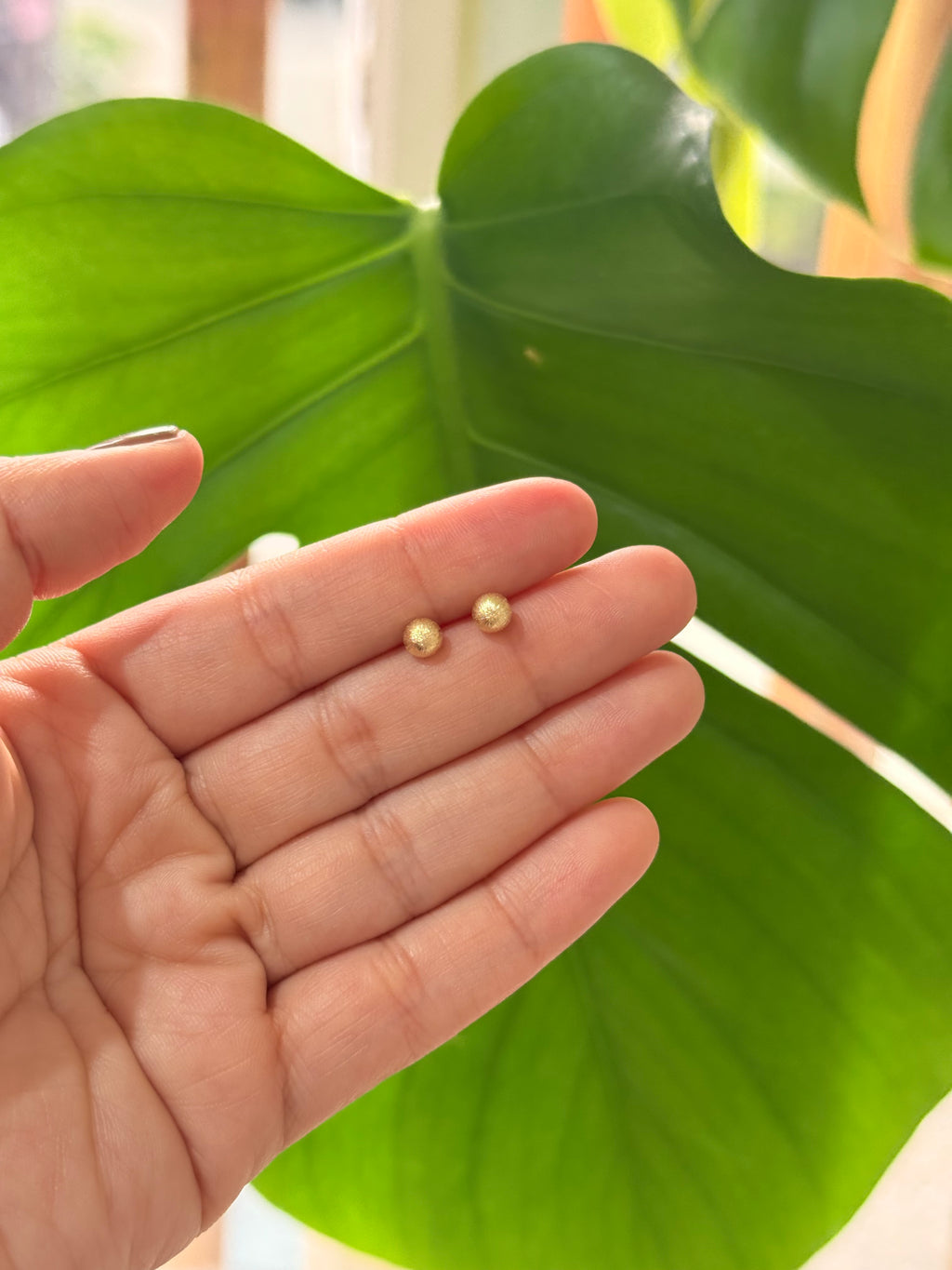 Bolitas satinadas | Oro
