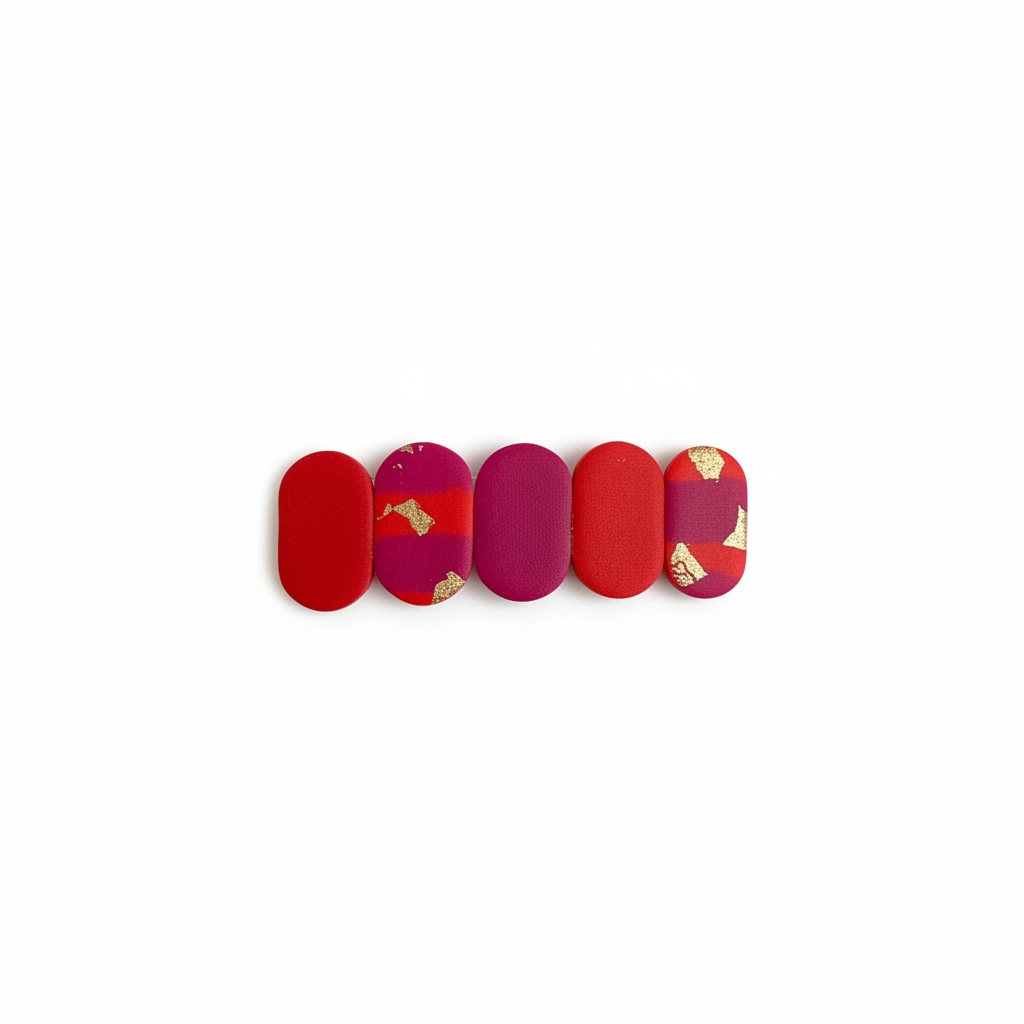 Hairclip | Fucsia Red