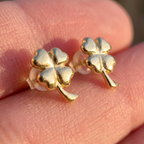 Mini trebol | Oro