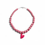 Collar | Fucsia Heart
