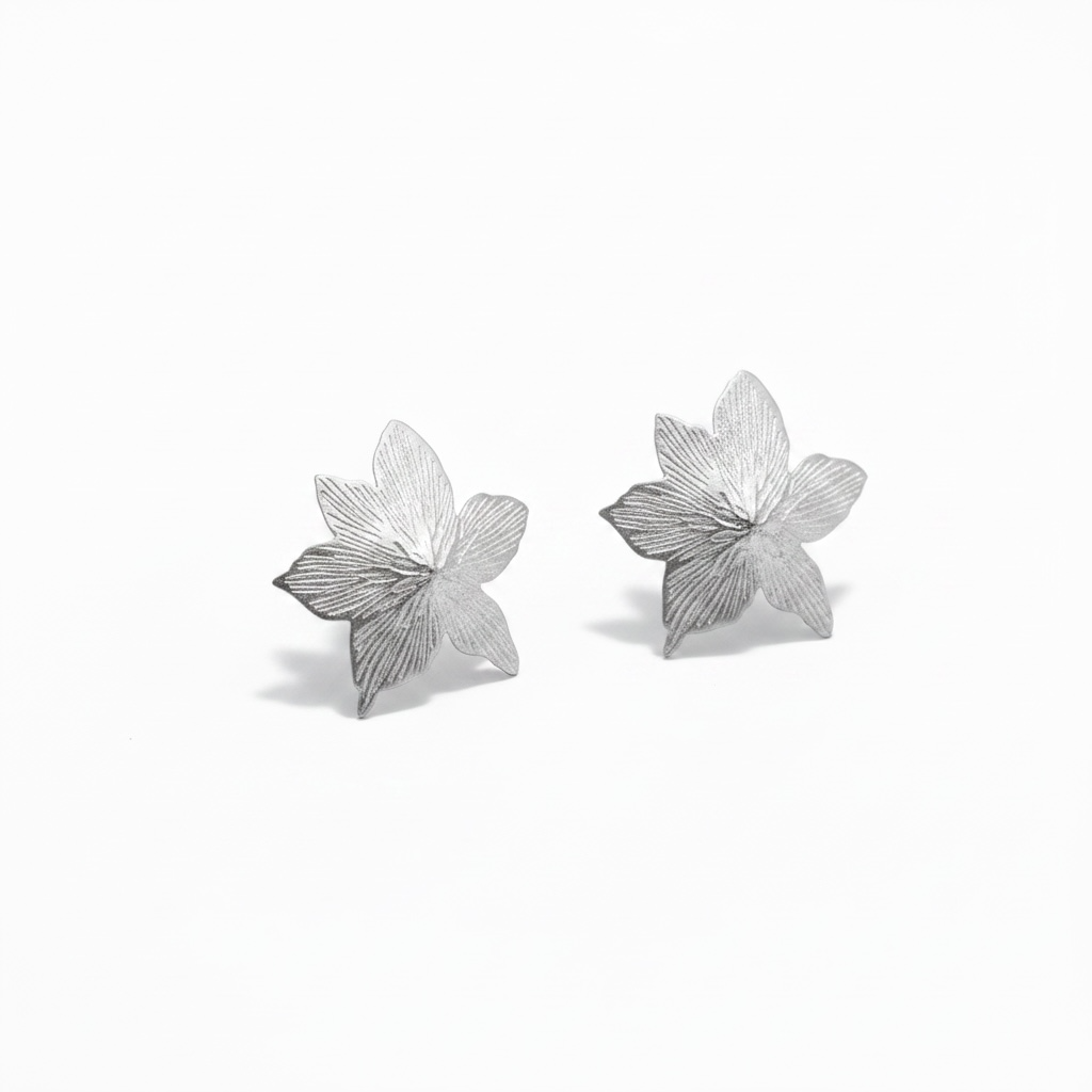 Flor Irregular | Plata
